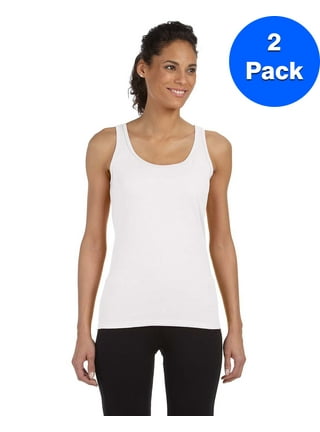 Gildan Ladies Tank Top - Women's Softstyle Sleeveless Tee 64200L - Cotton  Classic Tanks S M L XL 2XL 