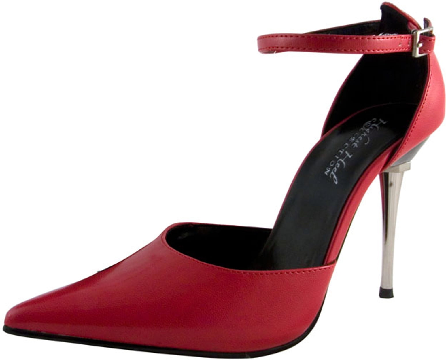 新品 Ameri HEART MOTIF POINTED TOE PUMPS M Womens Heart-Shaped Pointed Toe Pumps, Sexy Patent Leather