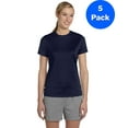 thumbnail image 1 of Womens 4 oz. Cool Dri T-Shirt 4830 (5 PACK), 1 of 3