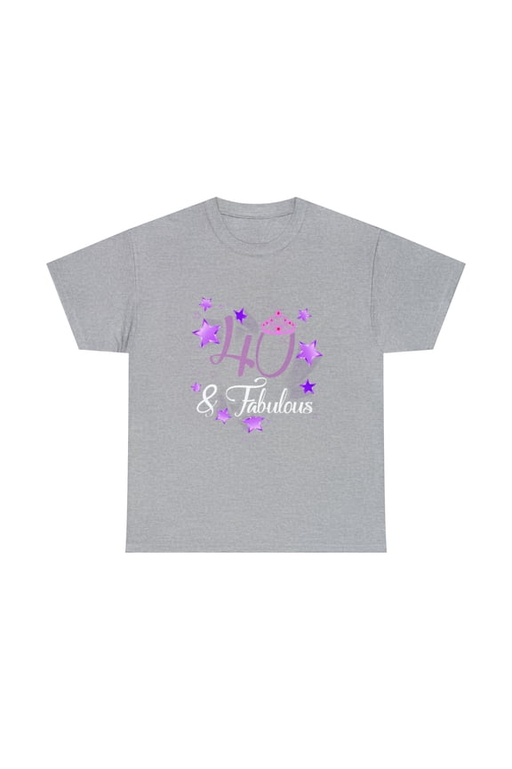Womens 40 & Fabulous Womens 40th Birthday Best Gift For Her T-Shirt