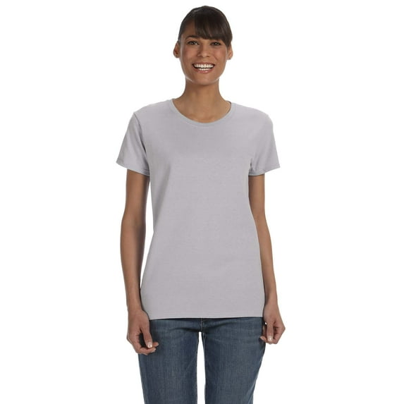Womens 5.3 oz. Heavy Cotton Missy Fit T-Shirt 10 Pack