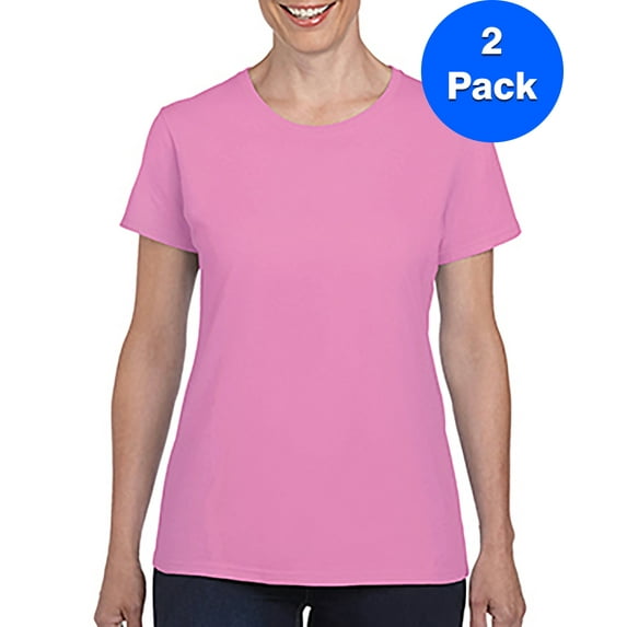 Womens 5.3 oz. Heavy Cotton Missy Fit T-Shirt 2 Pack