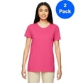thumbnail image 1 of Womens 5.3 oz. Heavy Cotton Missy Fit T-Shirt 2 Pack, 1 of 2
