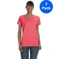 thumbnail image 1 of Womens 5.3 oz. Heavy Cotton Missy Fit T-Shirt 3 Pack, 1 of 2