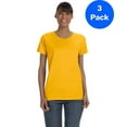 thumbnail image 1 of Womens 5.3 oz. Heavy Cotton Missy Fit T-Shirt 3 Pack, 1 of 2