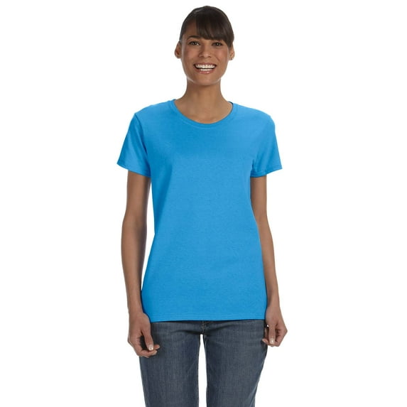 Womens 5.3 oz. Heavy Cotton Missy Fit T-Shirt 5 Pack