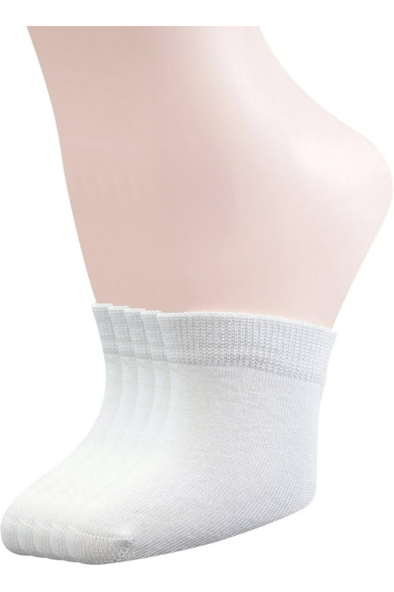 Womens 5 Pairs Toe Topper Liner Socks Half Socks with Seamless Toe