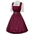 thumbnail image 1 of Womens 50s Dresses 1950s Vintage Cocktail Party Evening Dress Fancy Dress for Adults Red XXL, 1 of 7