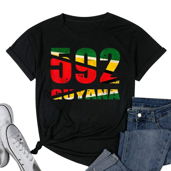Womens 592 GUYANA CODE T-SHIRT Black Small