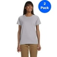 thumbnail image 1 of Womens 6.1 oz. Ultra Cotton T-Shirt 2 Pack, 1 of 2