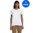 thumbnail image 1 of Womens 6.1 oz. Ultra Cotton T-Shirt 3 Pack, 1 of 2