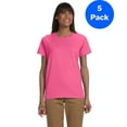 thumbnail image 1 of Womens 6.1 oz. Ultra Cotton T-Shirt 5 Pack, 1 of 2