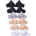 thumbnail image 1 of Womens 6 Pack of Everyday No Wire Full Cup Bra, 1 of 7