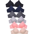 thumbnail image 1 of Womens 6 Pack of Everyday No Wire Full Cup Bra, 1 of 7