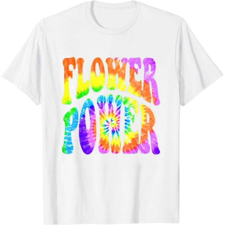 60s 70s Retro Hippie Batik Spiral - Flower Power 3 T-Shirt 60s 70s Retro Hippie Batik Spiral - Flower Power 3 T-Shirt