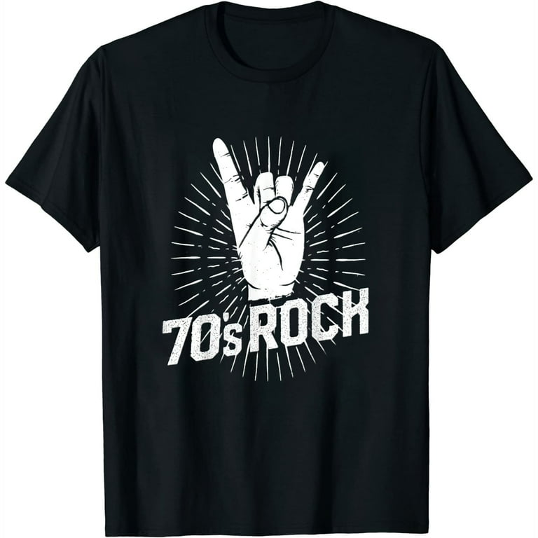 70s Rock Tshirt Costume Clothes Music Band Party Halloween 70s Rock Tshirt Costume Clothes Music Band Party Halloween