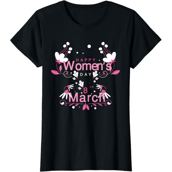 Womens 8 March International Women's Day 2023 T-Shirt