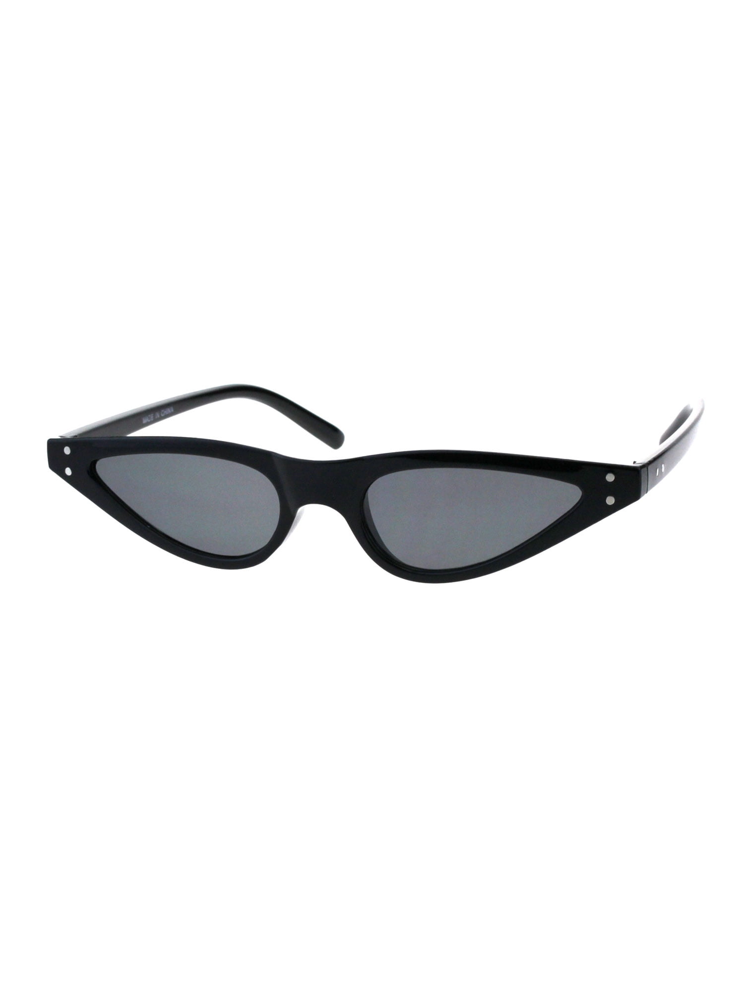 Vintage black micro cat eye sunglasses Early 2000s Vibe Pin-Up Style Authentic Vintage Subtle Cat  main image 4