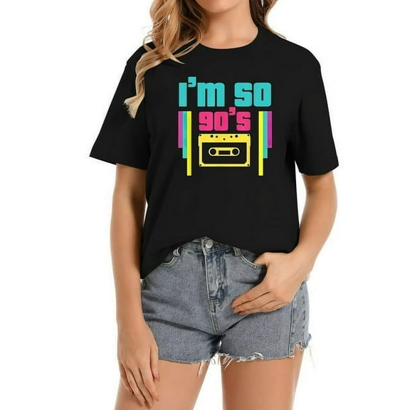 Womens 90S 90's Nineties Party T Shirt Men Women Kids T-Shirt