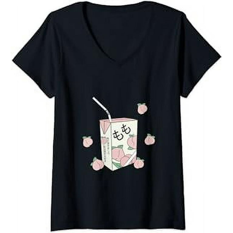 90s Japanese Aesthetic Peach Juice Shirt Otaku Anime T-Shirt 90s Japanese Aesthetic Peach Juice Shirt Otaku Anime T-Shirt