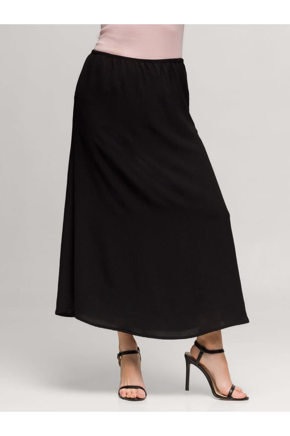 Womens A-Line Maxi Skirt