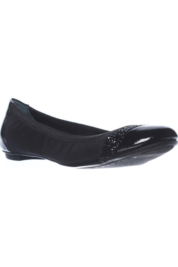 Womens A35 Jemah Ballet Flats, Black