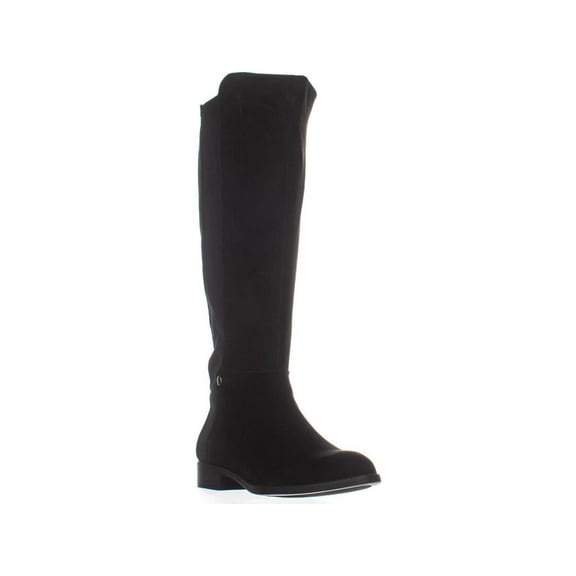 Womens A35 Pippaa Knee High Boots, Black Fabric