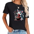 thumbnail image 1 of Womens Abuelo - Puerto Rico Flag Grandfather Grandpa Father'S Day T-Shirt Black Small, 1 of 5