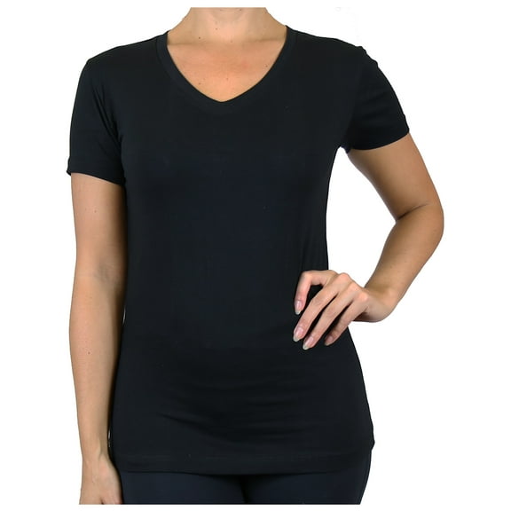 Womens Active Cotton Stretch Technology Slim Fit T-Shirt