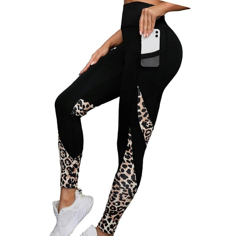 Leopard leggings walmart clearance