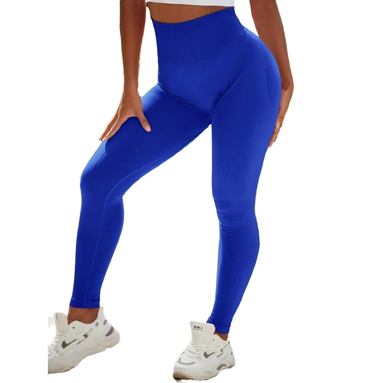 Royal blue 2025 leggings walmart