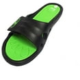 thumbnail image 1 of Womens  Adjustable Anti Slip Comfy Slide Sandals Home Flats Shoes Shower Slip On Slipper, 1 of 1