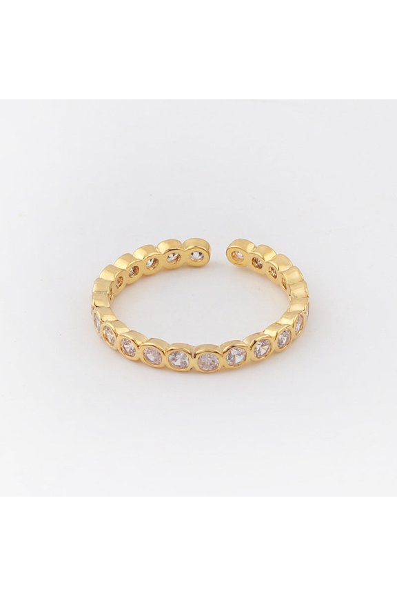 Womens Adjustable Devils Eye Ring With Color Zircon Stones Copper Geometric Dripping Design For Everyday Wear Today