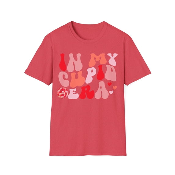 Womens Adult In My Cupid Era T-Shirt, Cupid Crew, Valentine's Day Cupid Tee