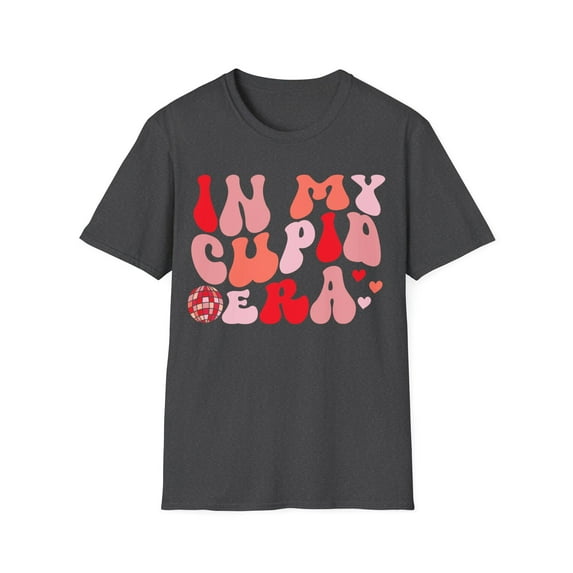 Womens Adult In My Cupid Era T-Shirt, Cupid Crew, Valentine's Day Cupid Tee