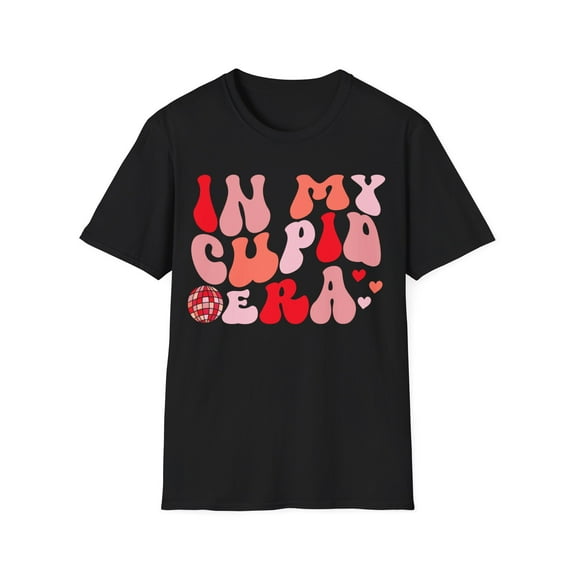 Womens Adult In My Cupid Era T-Shirt, Cupid Crew, Valentine's Day Cupid Tee
