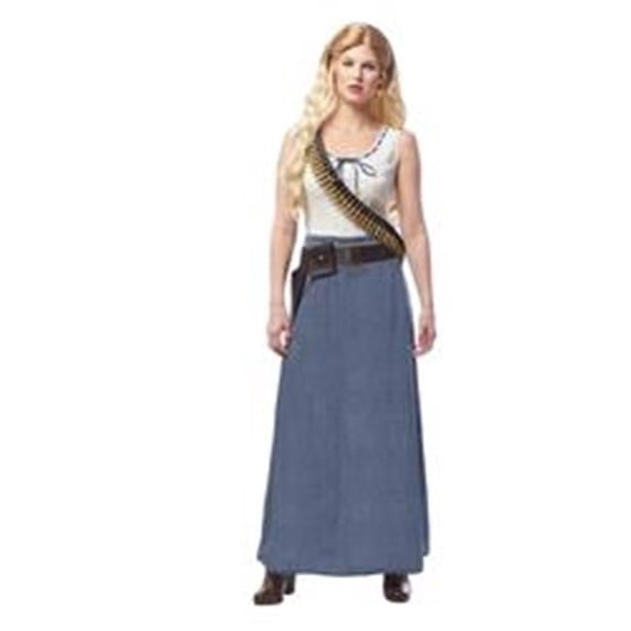 Womens Adult West Westworld Dolores Halloween Costume, Multi Color - Large