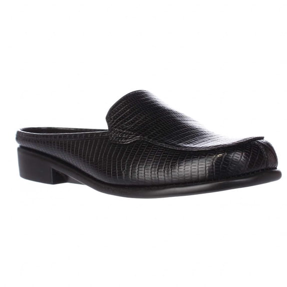 Womens Aerosoles Duble Down Slide Loafers - Black