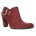 thumbnail image 1 of Womens Aerosoles Effortless Buckle Ankle Booties - Red, 1 of 6