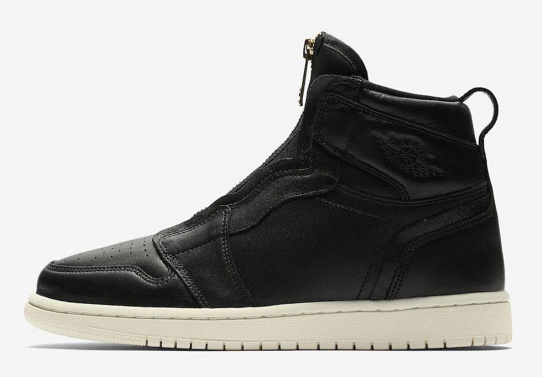Womens Air Jordan 1 High Zip Black University Red AQ3742-016 