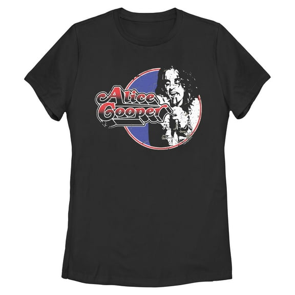 Womens Alice Cooper Retro Icon T Shirt