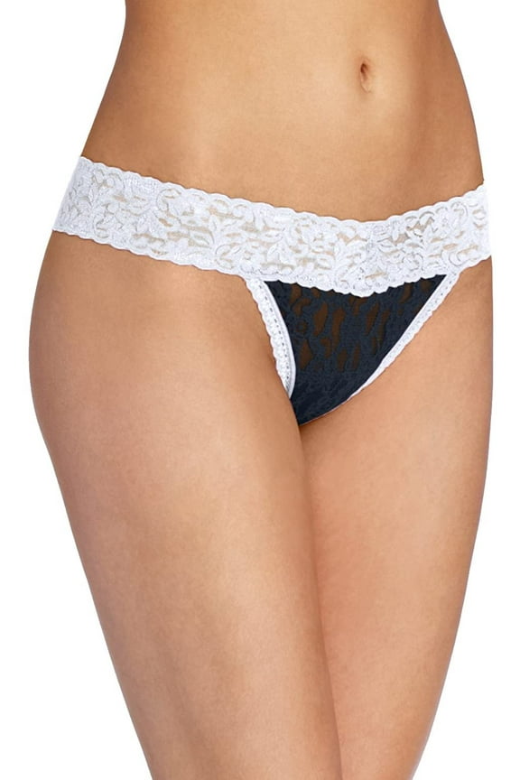 Womens All Lace Thong Panty