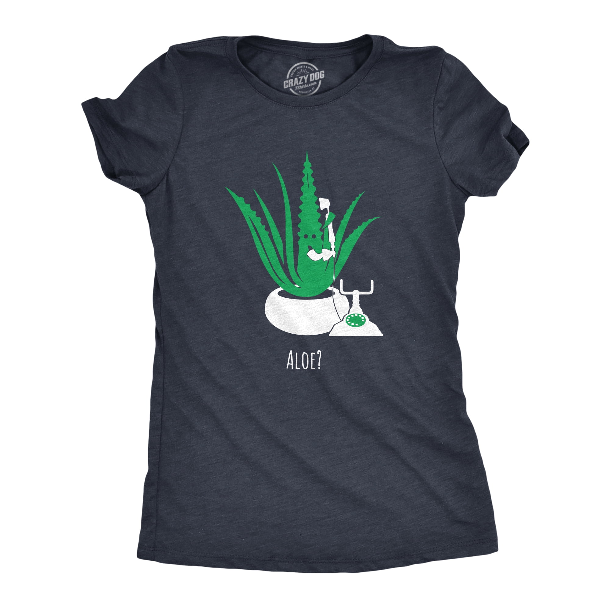 Womens Aloe Phone Call T Shirt Funny Sarcastic Plant Greeting Graphic  Novelty Tee for Ladies Womens Graphic Tees - Walmart Business Supplies