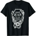 thumbnail image 1 of Womens Always Ready For Your Funeral Funny T-Shirt, 1 of 4