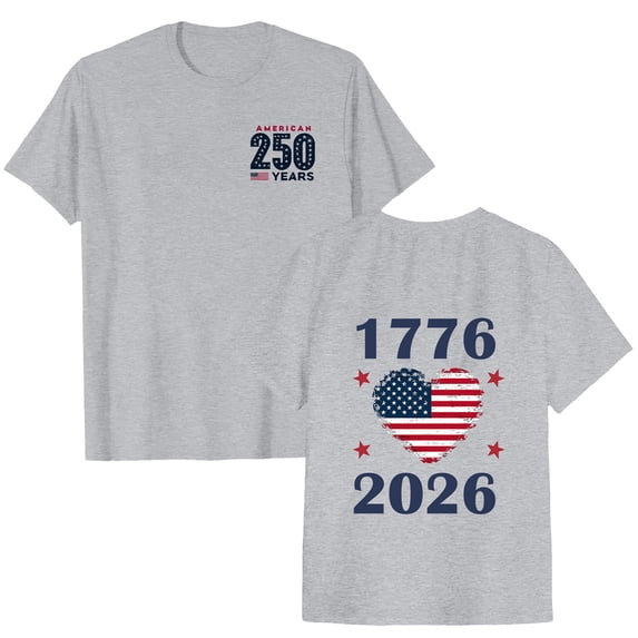 4th of July Outfits for Women American Flag Shirt Patriotic T-Shirt Tops Grey,3XL