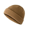 thumbnail image 1 of Womens And Mens Baseball Cap Thicken Beach Vacation With Warm Knit Knitted Winter Hats For Women, 1 of 1