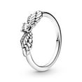 thumbnail image 1 of Womens Angel Wings Ring Electroplated High Quality Elegant Finger Jewelry Gift For Her Durable Fashion Accessory, 1 of 6