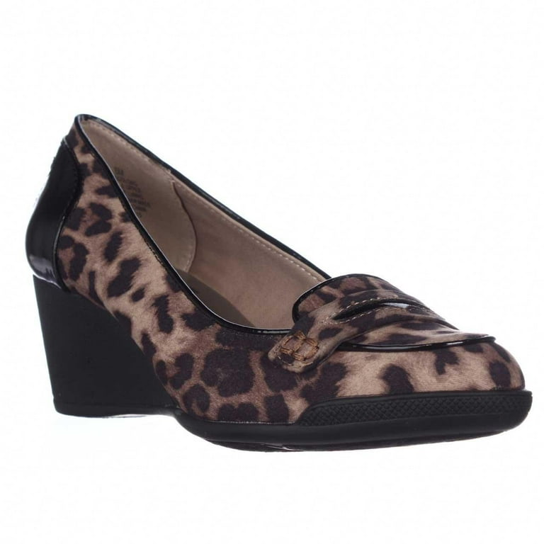 Anne klein leopard pumps best sale