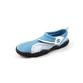 thumbnail image 1 of Womens Aqua Sock Wave Water Shoes- Waterproof Slip-Ons for Pool, Beach and Sports, Turquoise, Size: 7, S7, 1 of 2