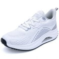 thumbnail image 1 of Womens Arch Support Walking Shoes Orthotic Fashion Sneakers Tennis Shoes for Plantar Fasciitis Pain Relief GreyWhite Size 7, 1 of 4